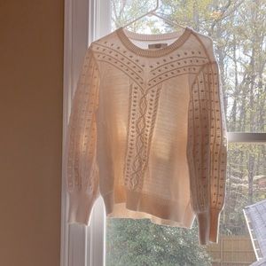 White loft sweater